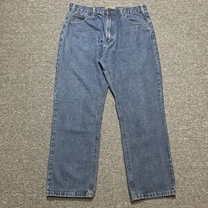 Field N' Forest Blue Classic Fit Straight‎ Leg Jeans Men's 38x32